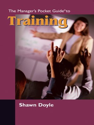 cover image of The Manager's Pocket Guide to Training